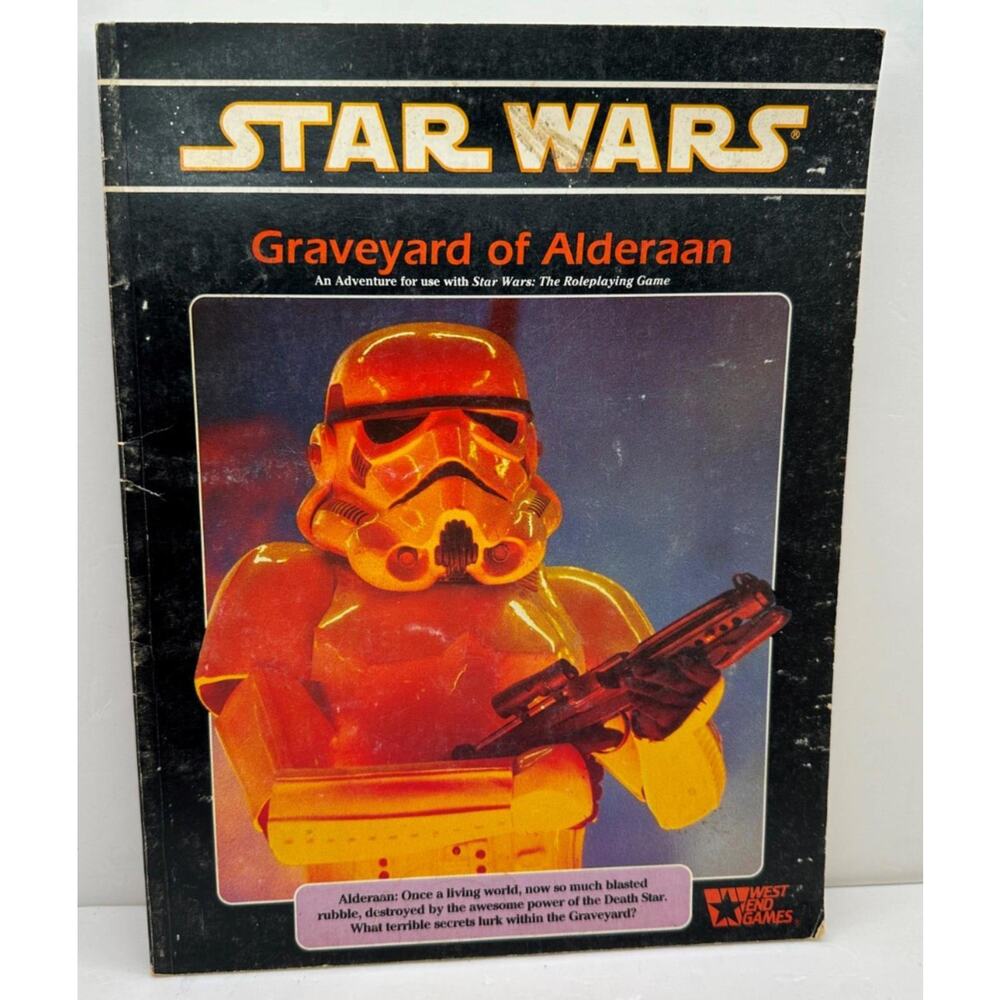 Star Wars RPG: Graveyard of Alderaan - West End Games 1991